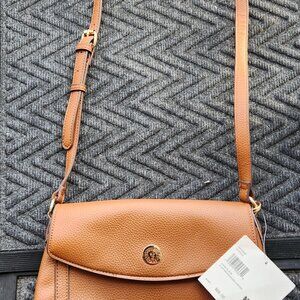 BRAND NEW with Tags - Anne Klein Crossbody Bag - Saddle
